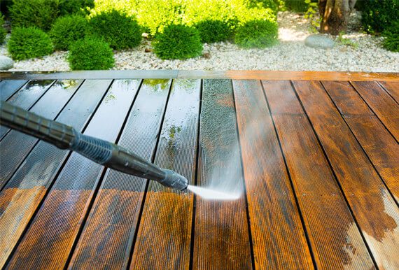 decking cleaning services